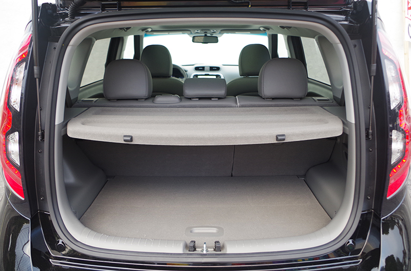 Three rollaboards and a few duffles would fit.